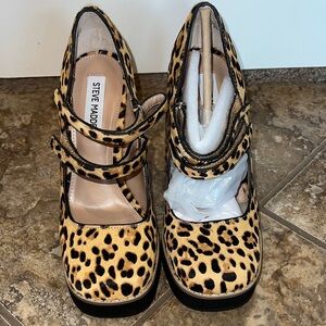 Steve Madden Animal Print Heels